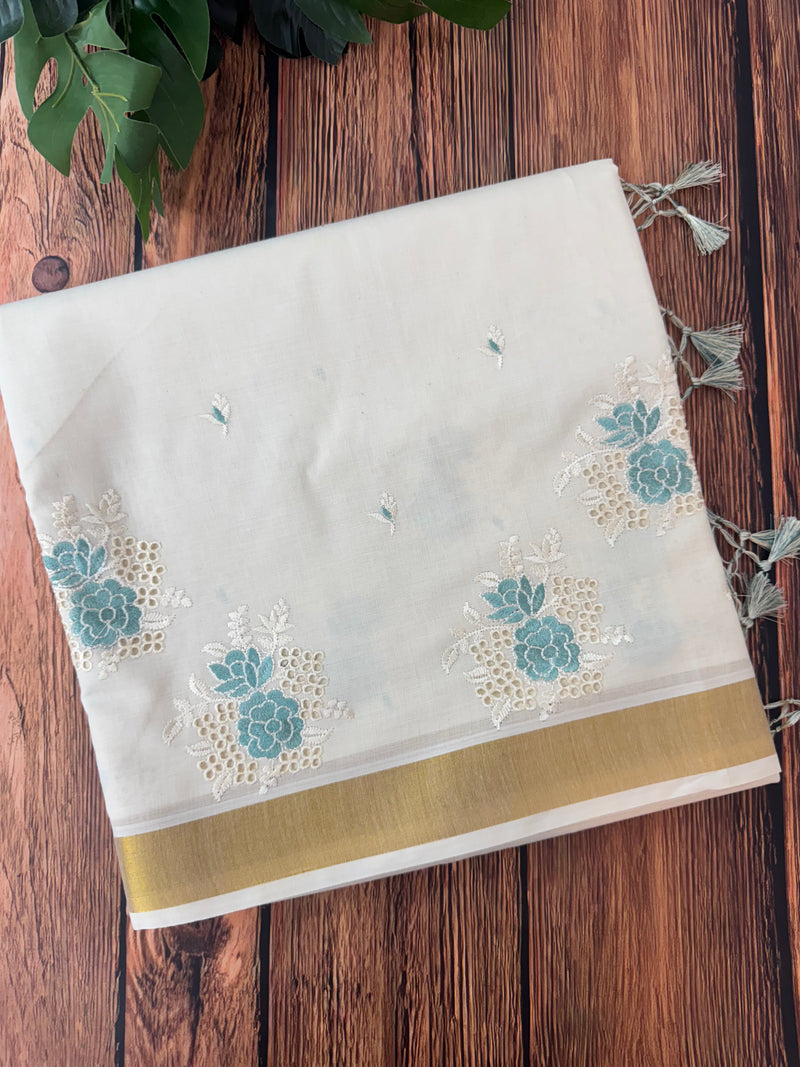 Kerala cotton saree - MSK102