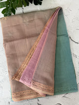 Pure Mul chanderi saree with hand chikankari work - MSM511 (7)
