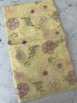 Mul chanderi saree with embroidery - MS14899 PastelYellow