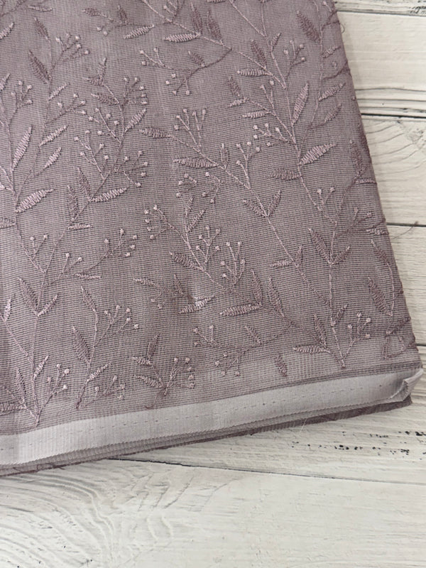 Supernet embriodery saree MS7854