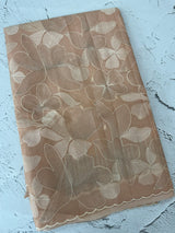 Semi organza saree with thread work - MSH910