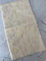 Moonga Kota checks saree with applique work MMC457
