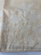 Soft kota silk saree with applique work MS15017