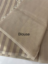 Soft Tissue silk saree with stripes MSH240