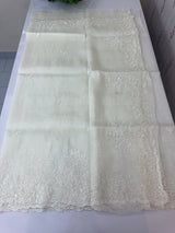 Tissue Organza saree MS14051 - Offwhite