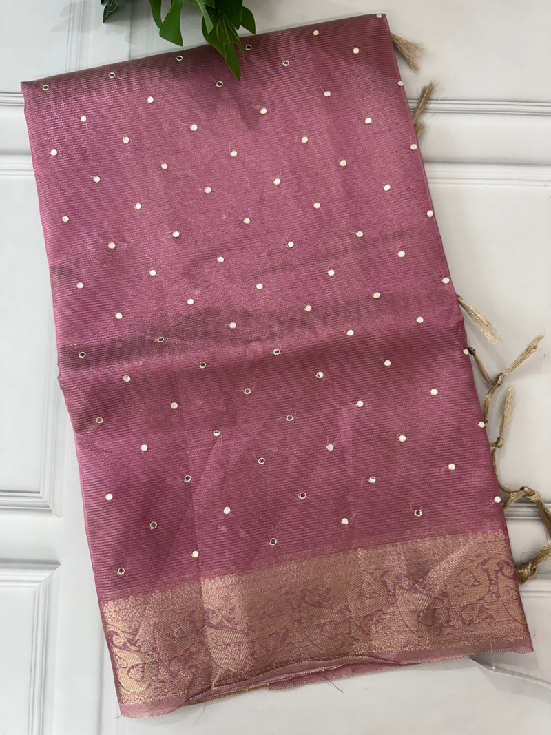 Tissue silk saree SMFNYNM