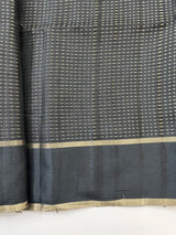 Tussar mix Semi silk saree with small zari weaving MSS8925