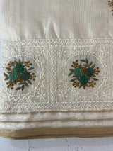 Blended soft tussar silk saree MS90543