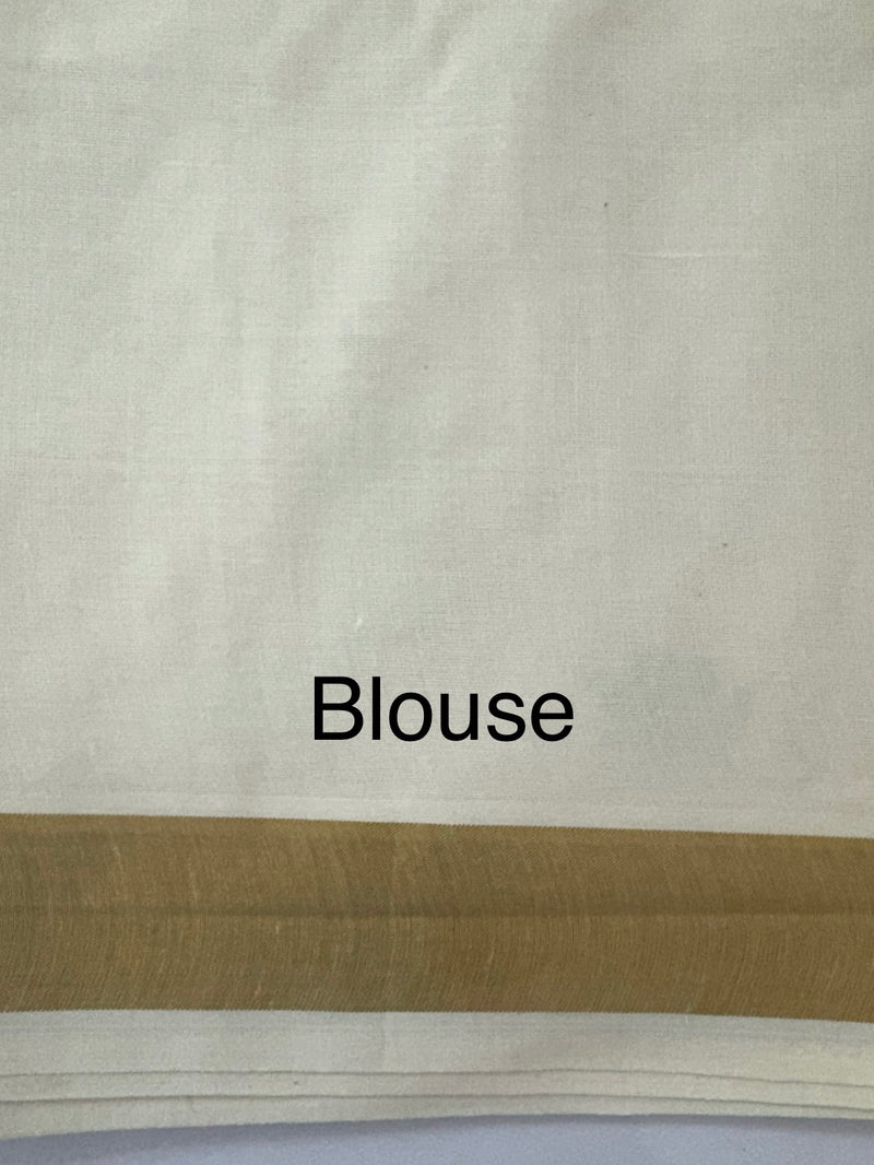 Kerala cotton saree - MSK102