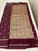 Soft Gachi silk saree with zari weaving MGH76