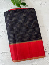 Semi silk saree with zari weaving  MSG6161