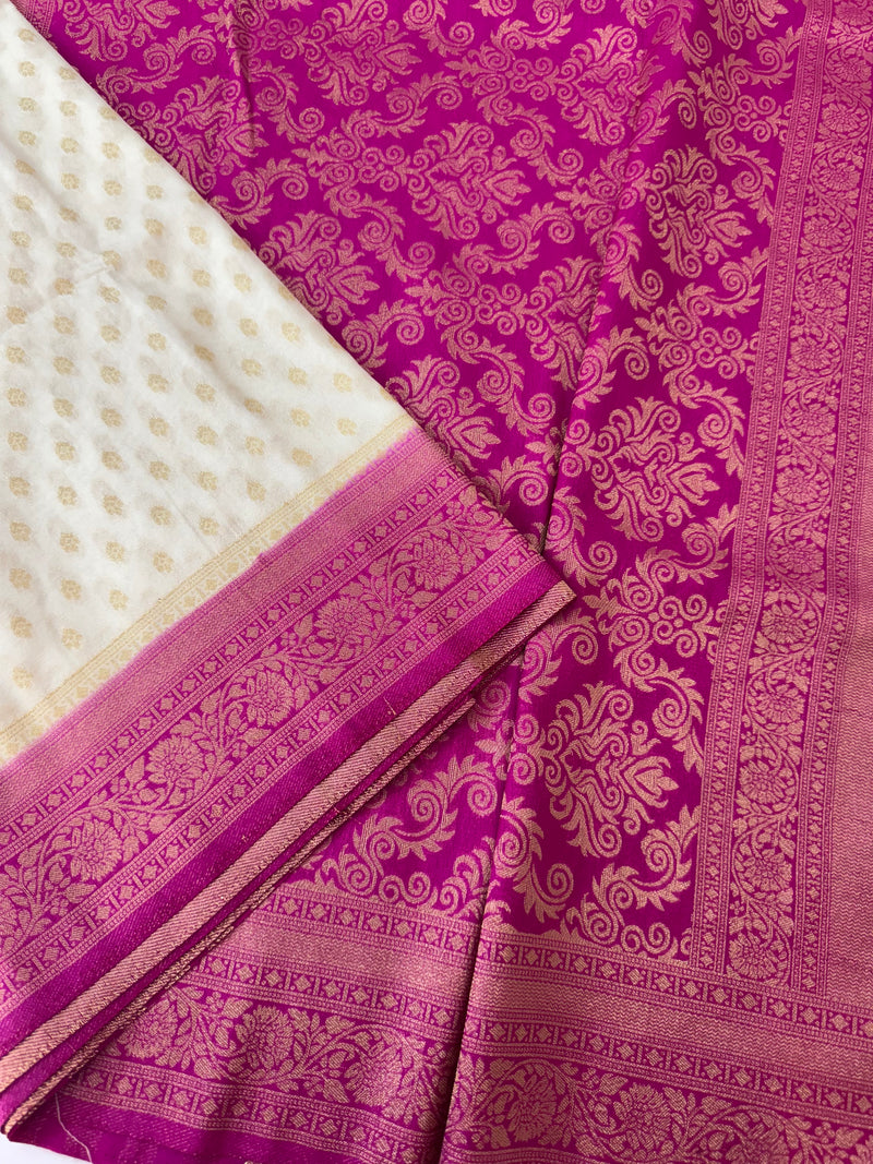 Semi banarasi Georgette saree - MSB8976