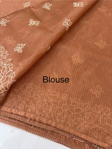 Silky kota embroidery saree MSK4333