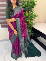 Banarasi viscose Georgette saree MKGS684