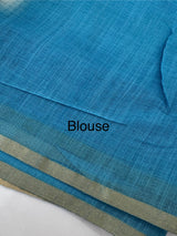 Ombre semi Linen Saree - MSL1514