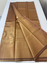 Pastel brocade semi silk sarees MS67443