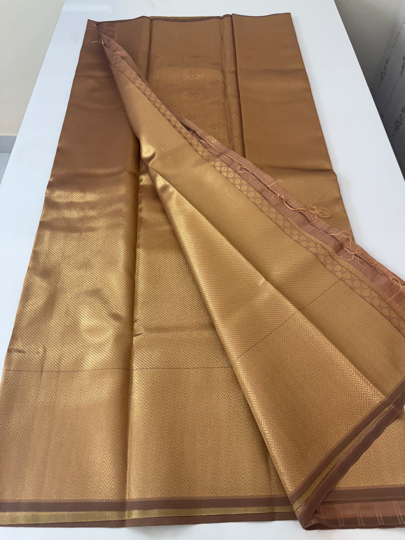 Pastel brocade semi silk sarees MS67443