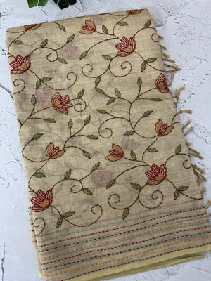 Cotton silk Saree with kanta work  MSJ7666(2)