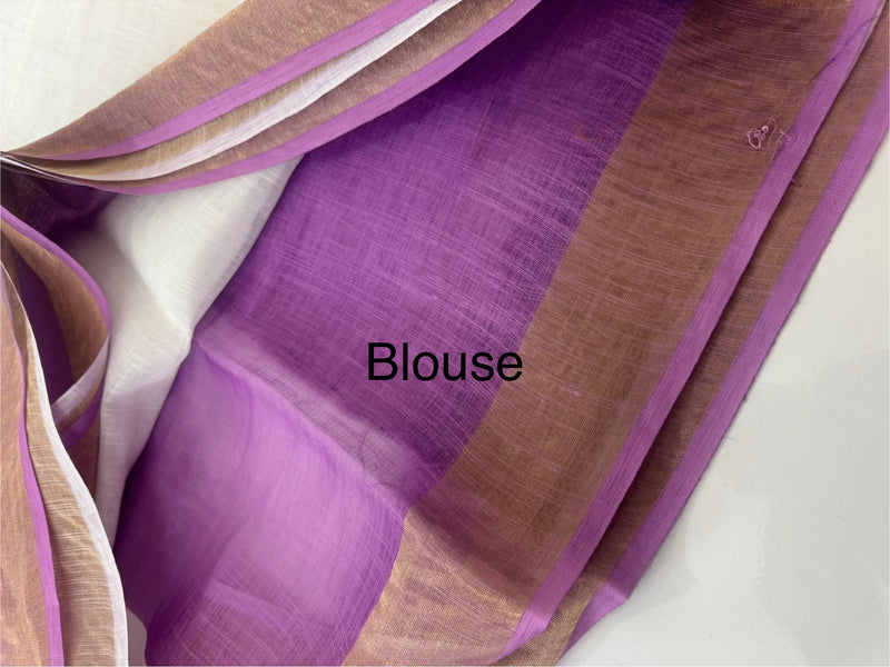 Ombre semi Linen Saree SRTS30