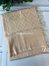 Banarasi soft silk saree MKSS1454 Cream