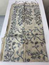 Jamdani silk Cotton Saree with blouse MS12552