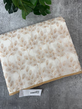 Kota cotton embriodery saree MS1490