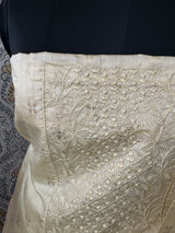Soft silk Unstitched salwar set - 5