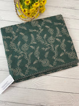 Soft kota silk saree with embriodery MS14808- Green