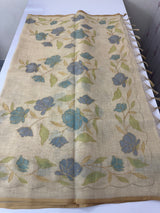 Tissue linen saree MS88651