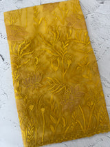 Soft organza saree with applique and thread work - MSH956