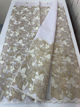 Jute Linen saree with thread work MSH206 - Lavender