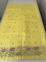 Netkota embriodery saree MS1494 Yellow