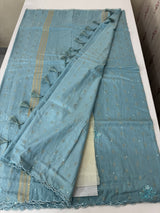 Fancy Chanderi silk saree with blouse MFC213