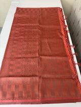 Premium Brocade Soft Silk Saree MS6788 - PeachPink