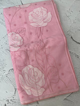 Soft Kota Chanderi saree with applique work MSH223 - Pink