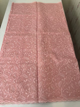 NetKota thread work saree MSH106 - Pink