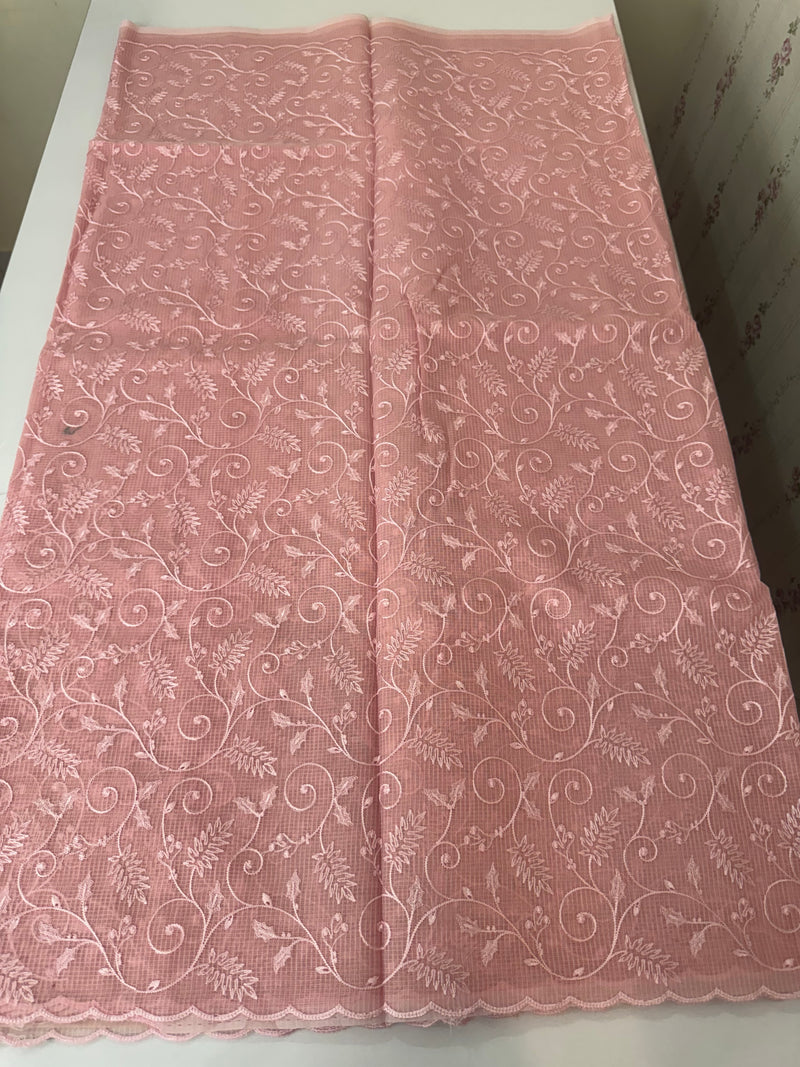 NetKota thread work saree MSH106 - Pink