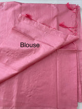 Butter silk saree with embroidery MTS569