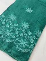 Soft kota checks saree with embroidery SVPIIY