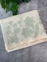 Soft Kota Jute linen saree MS49844