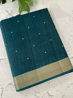 Tussar mix Semi silk saree with small buttas MSS8930