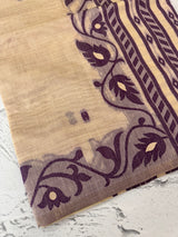 Jamdani silk Cotton Saree with thread weaving MSJ788