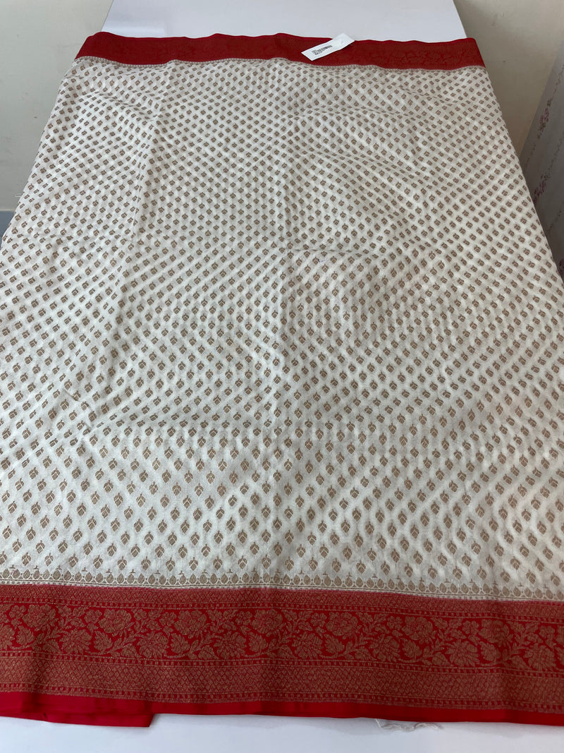 Banarasi viscose Georgette saree MKGS611