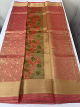 Banarasi crush tissue saree MS11290