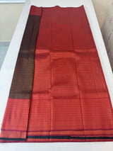 Brocade semi silk saree MS67443