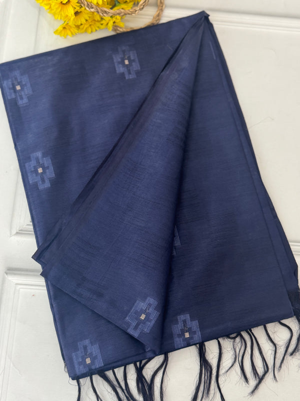 Semi tussar saree MS871
