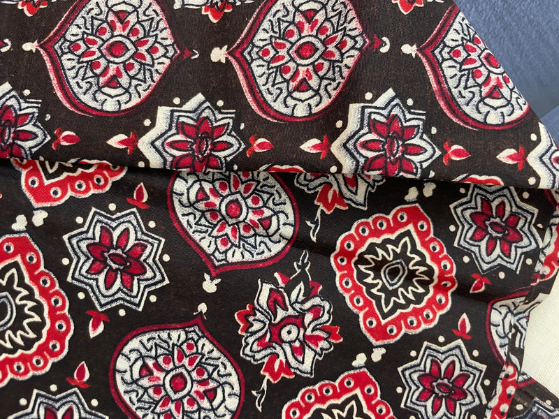Single SETMUND with blouse - Ajrakh prints