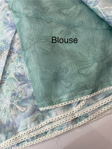 Soft kota checks saree with embroidery SVPSSR