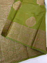 Semi banarasi Georgette saree - MSB8977