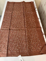 Pure desi tussar silk saree with embroidery- MTSS659 (2)